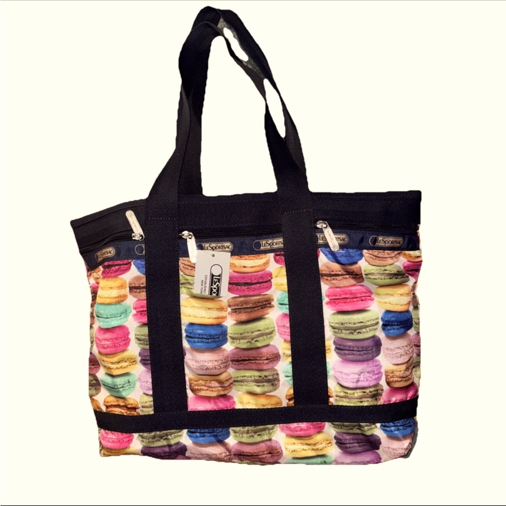 NWT Rare LeSportsac Macarons Travel Tote bag